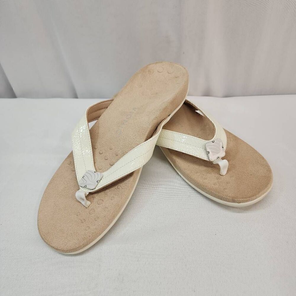 Vionic Size 11 Avena Women's Arch Supportive Flip Flop Orthotic Sandal New